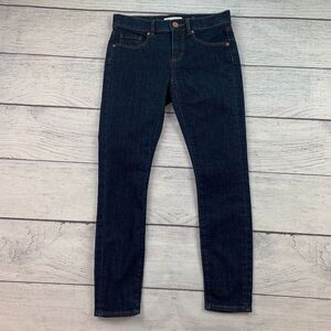 Loft Jeans 0 or 25  Dark Wash Modern Skinny Inseam 25"